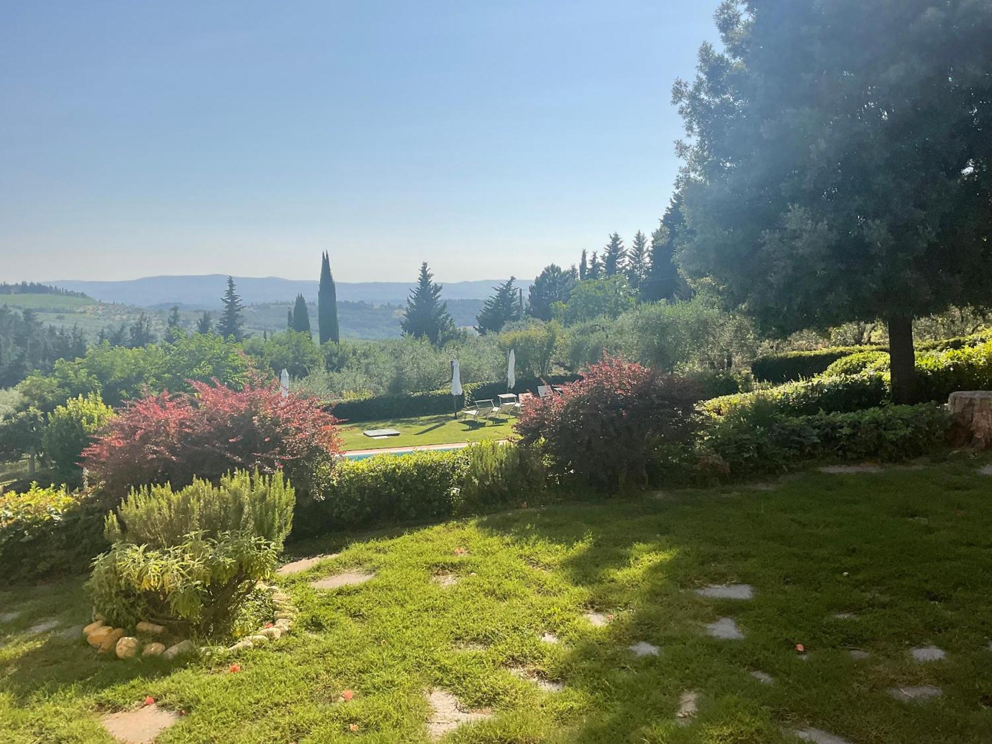 Villa Il Borraccio Tavarnelle Val di Pesa Εξωτερικό φωτογραφία